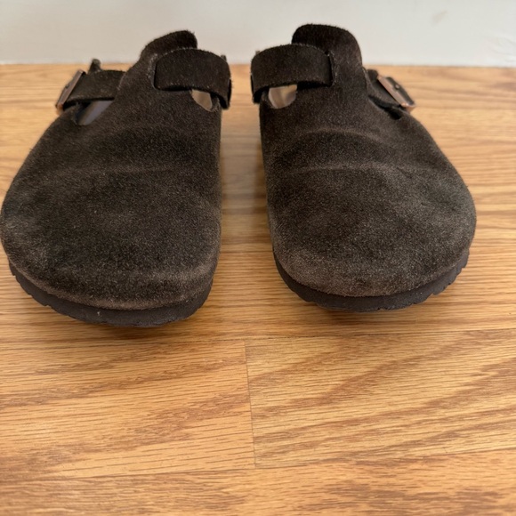 Birkenstock Boston in brown suede - Picture 2 of 5